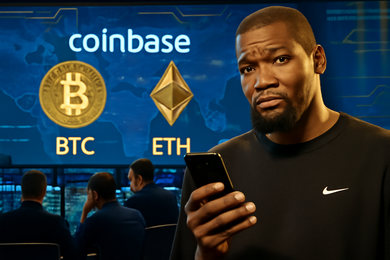 【美股動態】Coinbase股價上漲KevinDurant比特幣密碼遺失成笑談