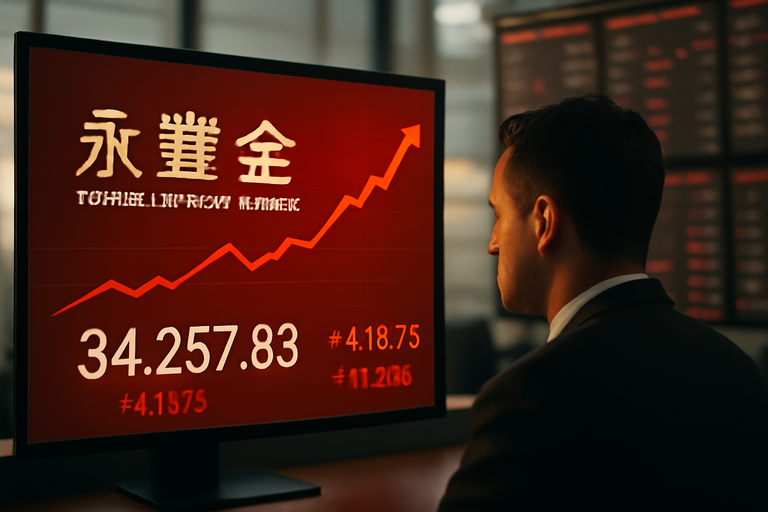永豐金近日強漲超過1％，成為金融類股翻紅中堅