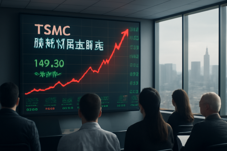 台積電盤後鉅額交易創新高,1,405元新天價驚艷市場