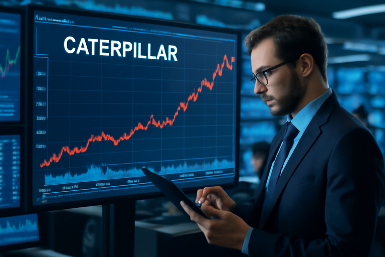 Caterpillar股價連漲七天,年初至今表現亮眼