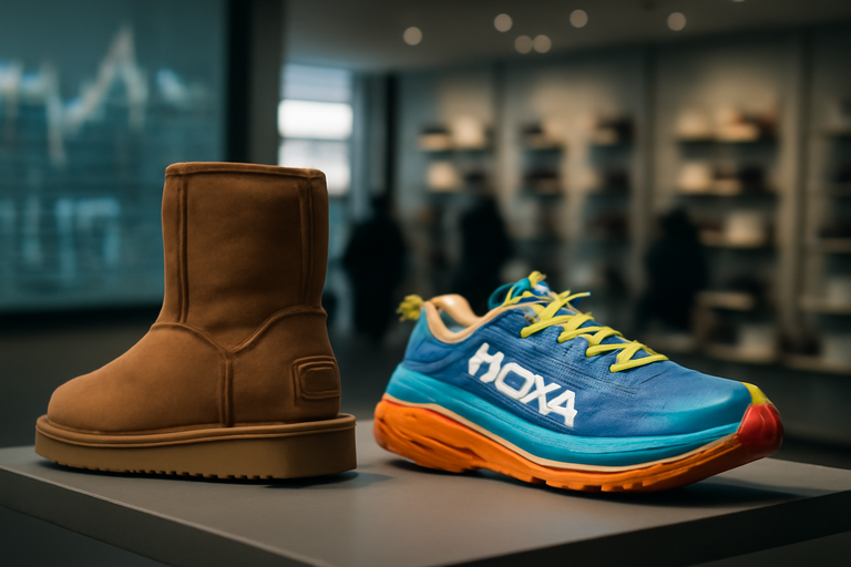 Deckers Outdoor面臨挑戰，Uggs與Hoka銷售增長放緩
