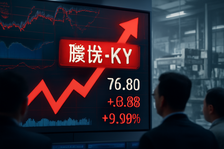 勝悅-KY宣布關廠轉型計畫，股價強鎖漲停