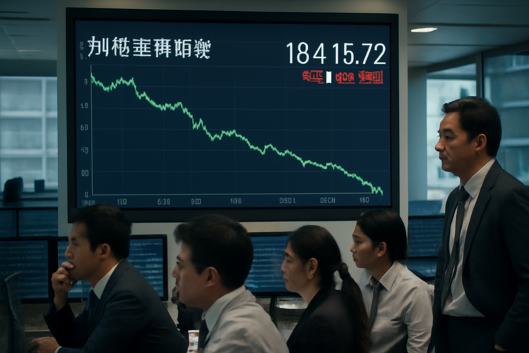 台積電最新股價下跌15元，成交量爆逾2萬張