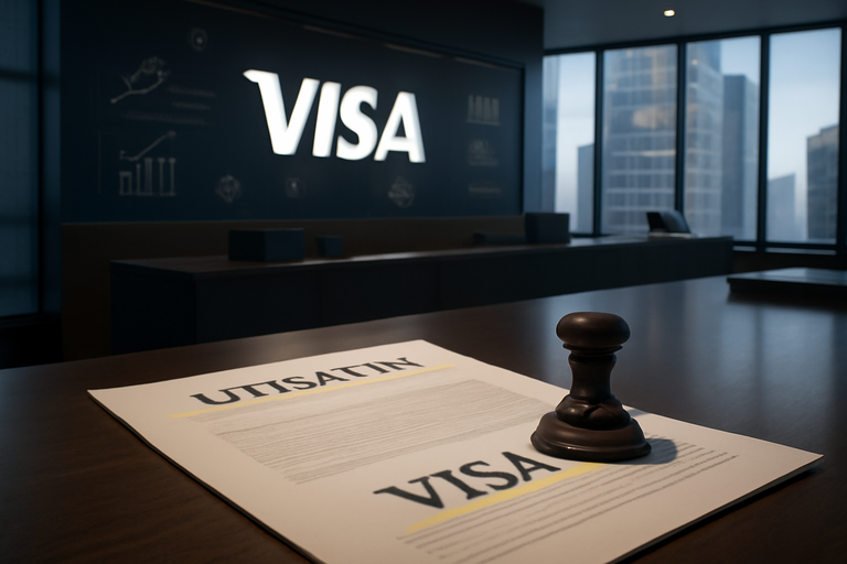 【美股動態】Visa5億美元訴訟備償金引爆B股稀釋