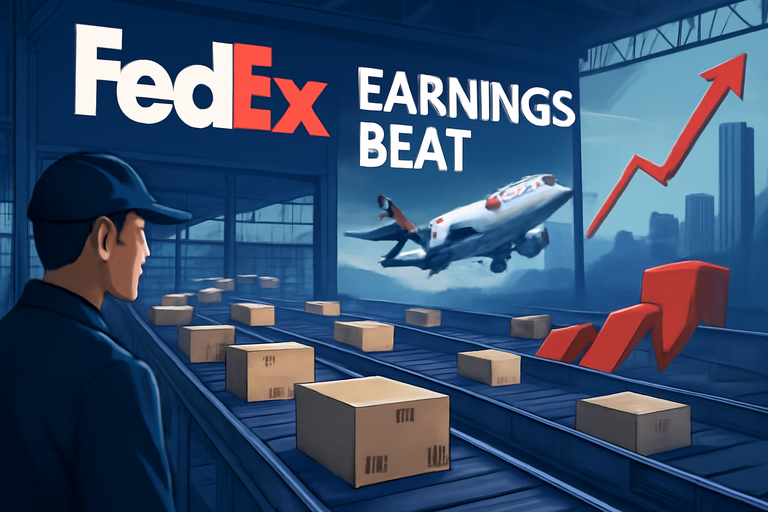 FedEx財報表現超越預期，業務重組計畫持續推進