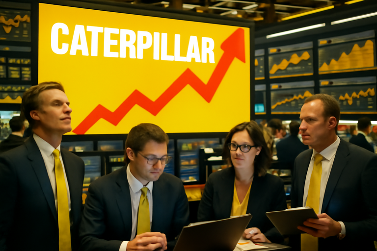 Caterpillar股價連漲七日,全年漲幅超越大盤