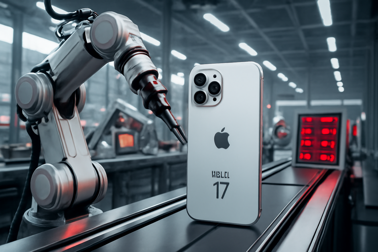 蘋果iPhone 17需求強勁,產量提升超過30%