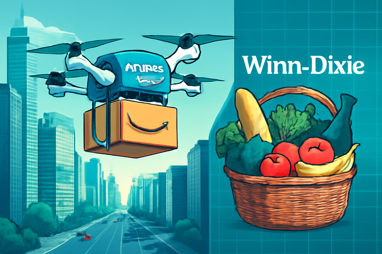 亞馬遜與Winn Dixie合作,Instacart股價受壓