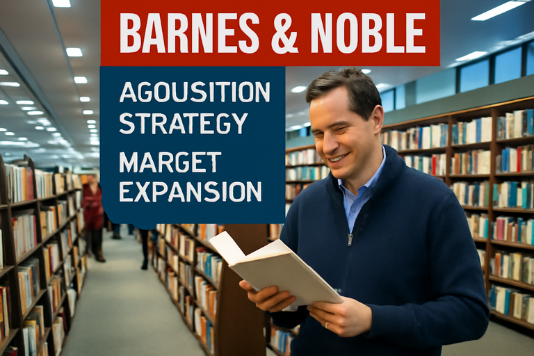 Barnes & Noble最新收購策略，增強書店魅力，擴大美國市場