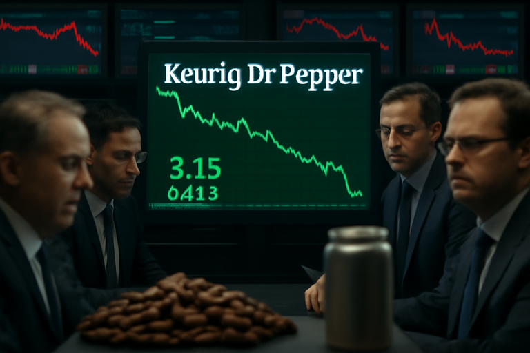 Keurig Dr Pepper股價下滑，市場對JDE Peet's交易信心不足