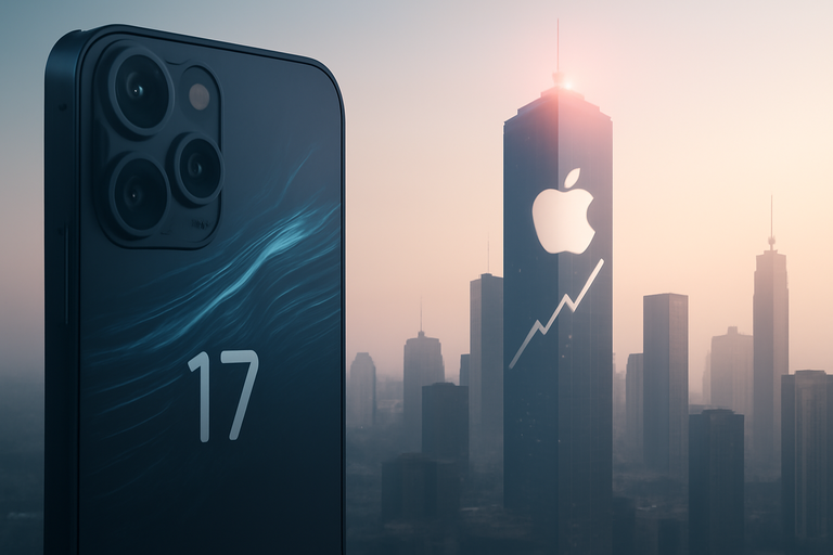 蘋果股價因iPhone 17發表而轉為正向，年初以來首次上漲