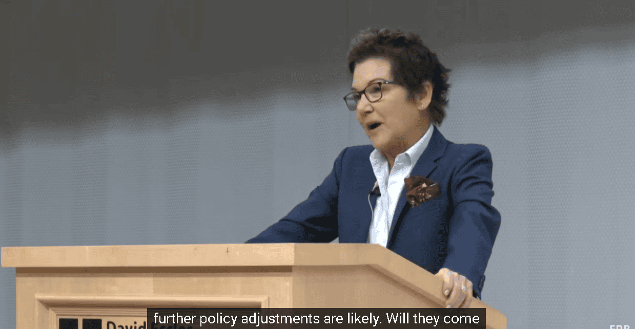 【匯金油整理】戴利:「未來可能進一步調整政策。」