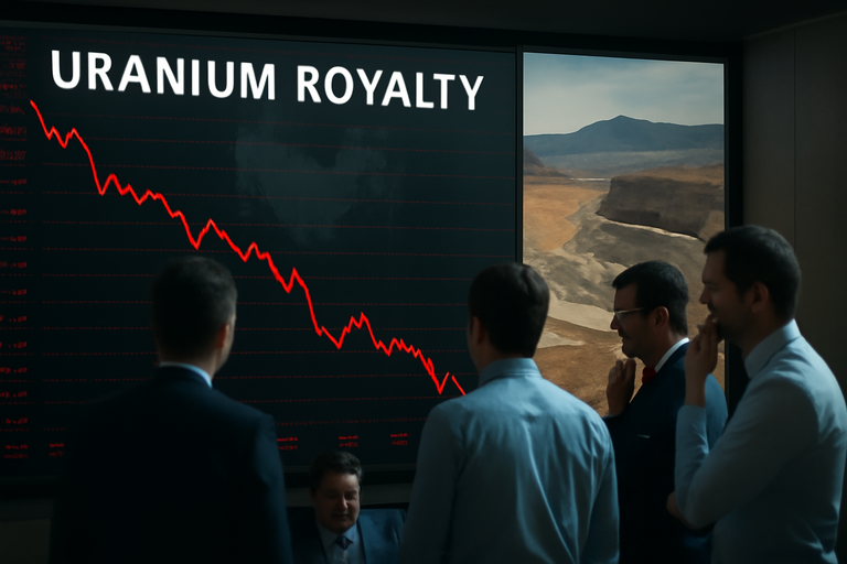 Uranium Royalty股價高點後遭降評，估值成關鍵