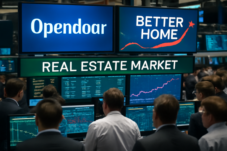 投資人推動Opendoor漲勢，Better Home股價飆升