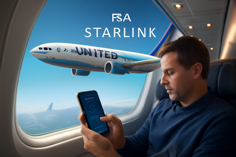 【美股動態】聯合航空搶先上線Starlink成航旅差異化槓桿