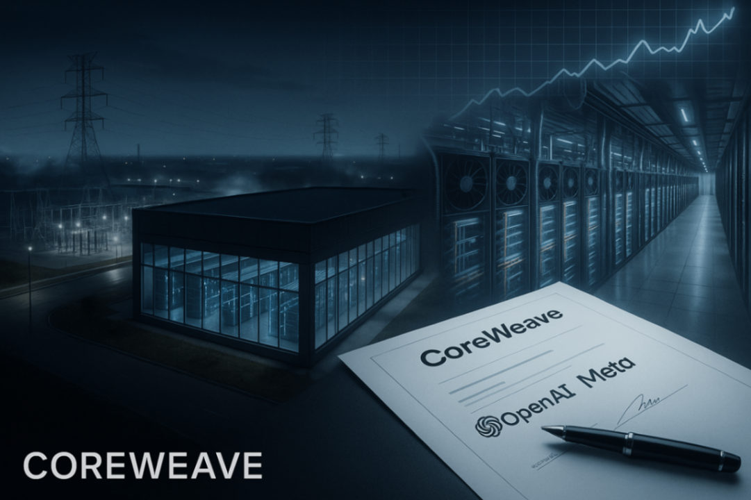 【美股焦點】CoreWeave狂簽大單,AI基建新巨頭浮現?