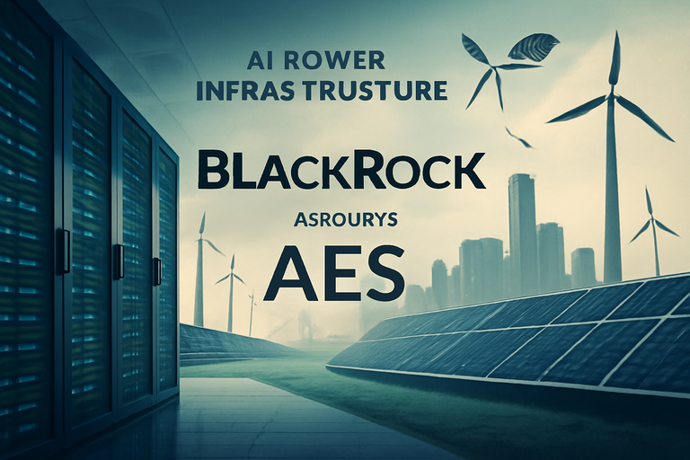 【美股動態】貝萊德投資管理搶買AES，卡位AI電力黃金脈