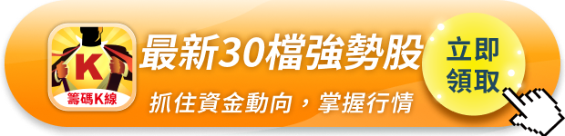「4大產業」持續發酵，領台股強漲400點再創高！#附30檔強勢股