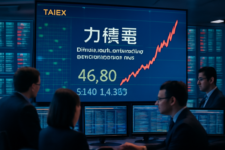 力積電成為外資買超第二名，股價表現亮眼