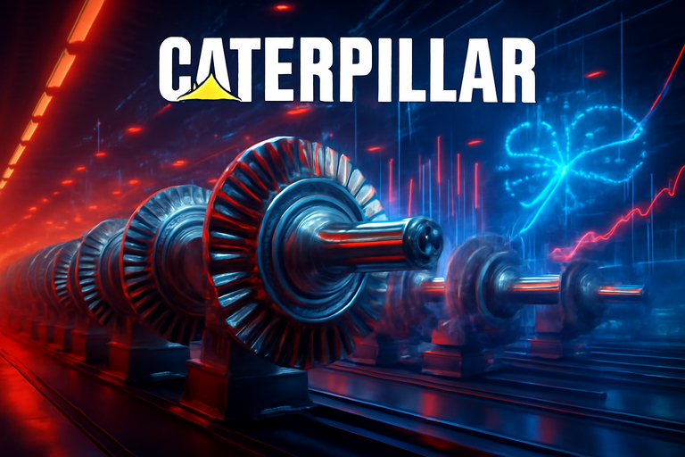 Caterpillar受惠於AI需求，股價創新高