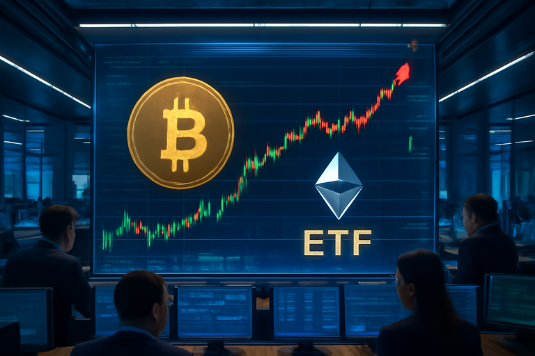 比特幣ETF吸金創新高，價格突破119,000美元