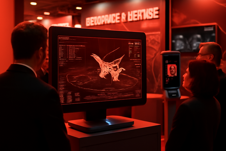 Himax Technologies在台北國防展展示先進影像技術，吸引投資人目光