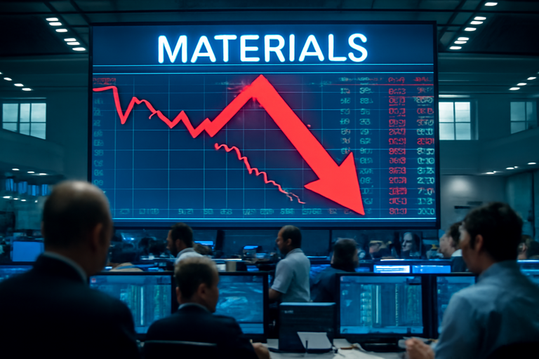 材料類股表現疲弱,9月S&P 500表現最差
