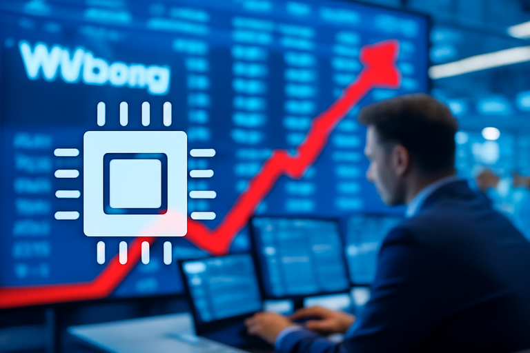 華邦電近日成為外資買超冠軍，單日買超33,276張，股價上漲7.78％