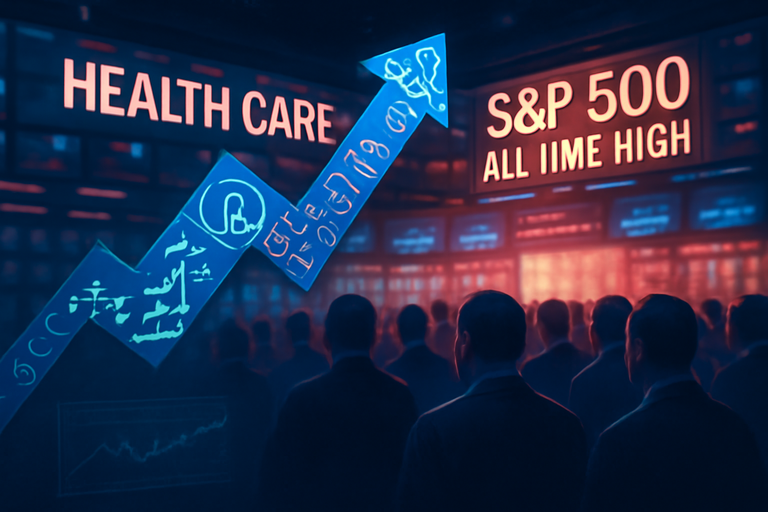 S&P 500 指數創新高，醫療保健類股潛力未減