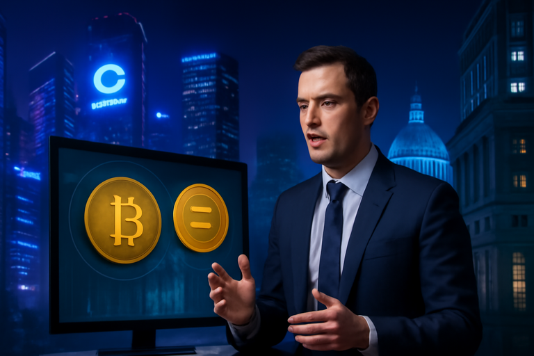 【美股動態】Coinbase抗擊銀行陰謀穩定幣獎勵風波再起