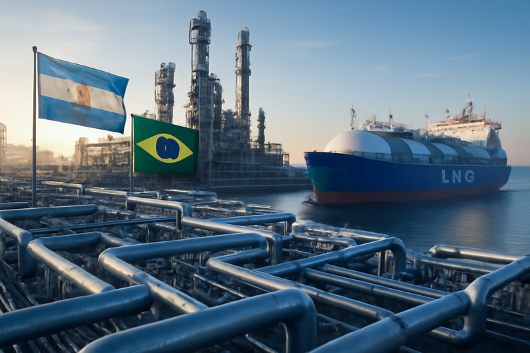 巴西石油首次從阿根廷進口天然氣,開啟能源新局