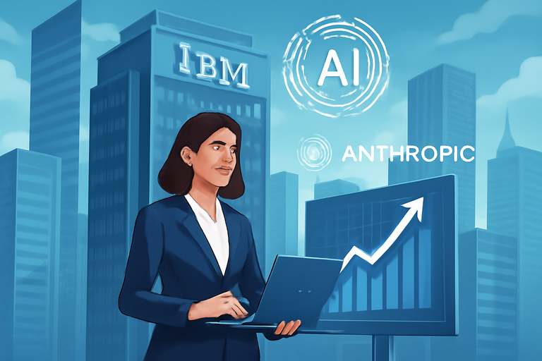 【美股動態】國際商業機器攜手Anthropic推動AI創新