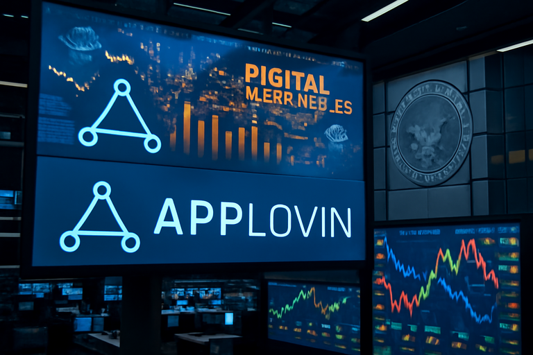 【美股動態】Applovin股價大漲，SEC調查引發短期波動