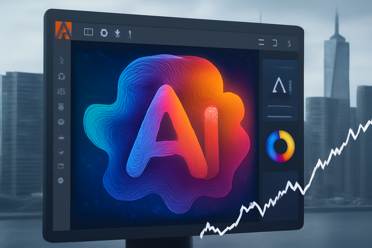 【美股動態】Adobe股價下滑,生成式AI收入未達預期