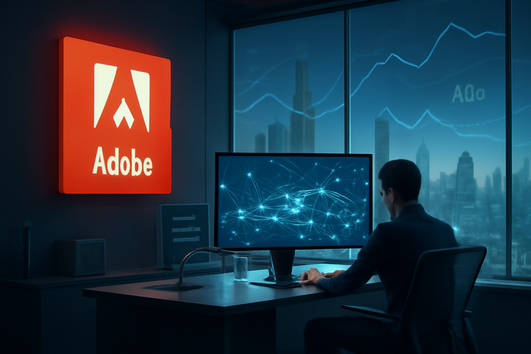 【美股動態】Adobe稅損賣壓疊AI變現遲緩，股價恐續尋底