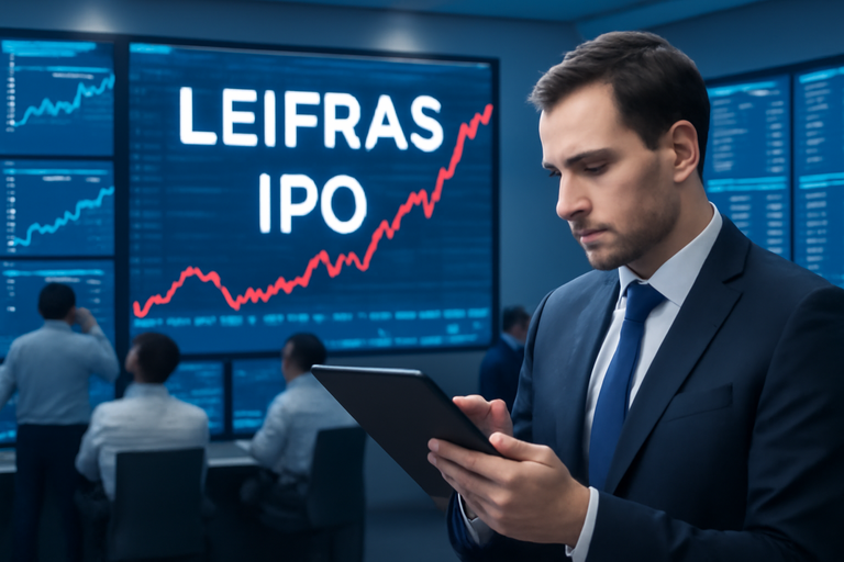 Leifras公司首次公開募股定價每股4美元,籌資500萬美元,將在納斯達克上市