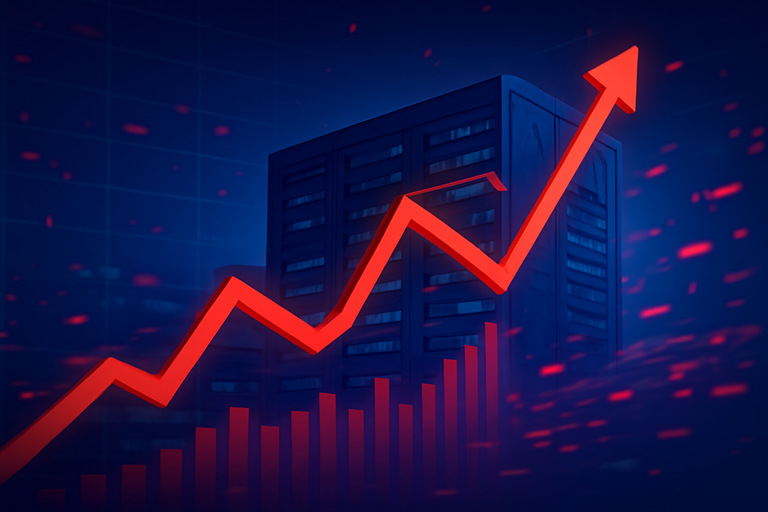 南亞科股價大漲8.48％，成交量達21萬張
