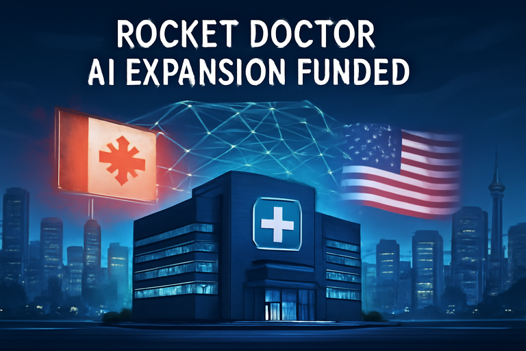 Rocket Doctor獲得加拿大政府資金支持，加速擴展美國市場