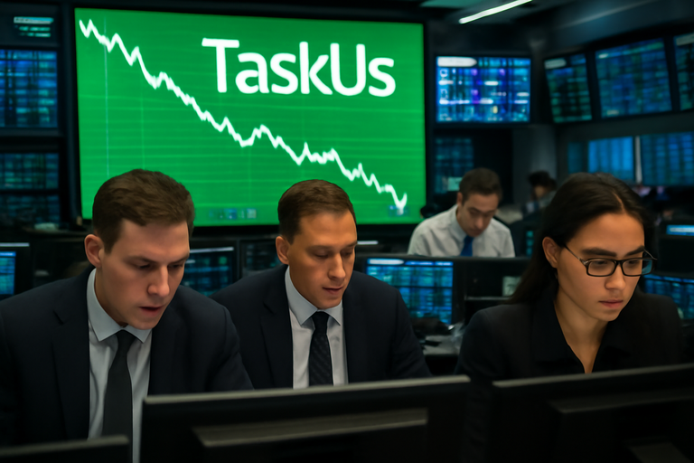 TaskUs終止私有化計畫，股價重挫12％