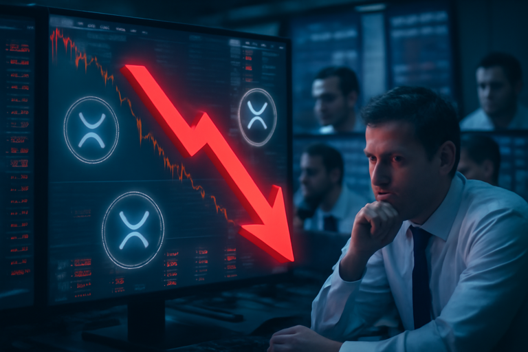 XRP價格面臨下跌風險，投資人需提高警覺