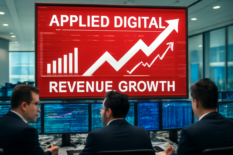 Applied Digital第一季營收大增84％，股價盤後飆升