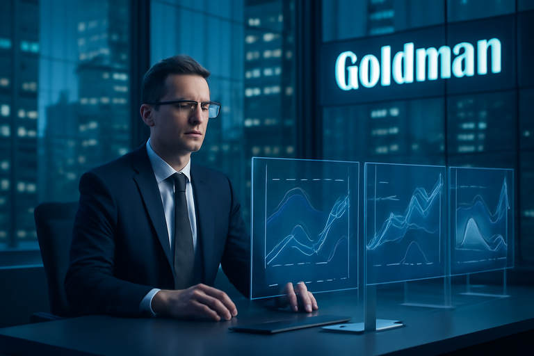 【美股動態】GoldmanSachs財報前景牽動金融類股