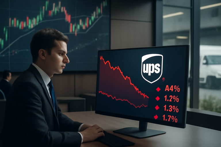 聯合包裹服務公司(UPS)的高股息率引發投資人關注