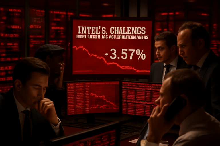 Intel股價高估，基本面挑戰仍在，美銀下調評級