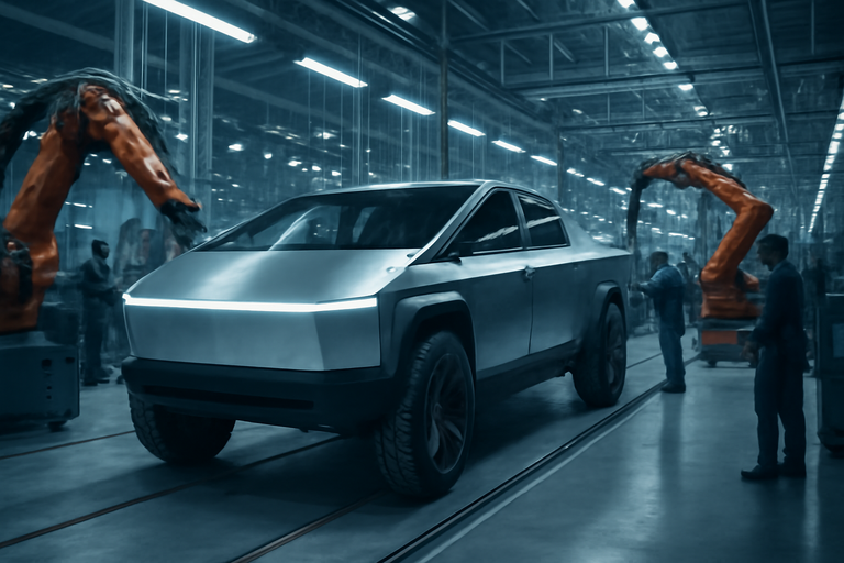 Tesla Cybertruck銷售量不如預期,面臨挑戰