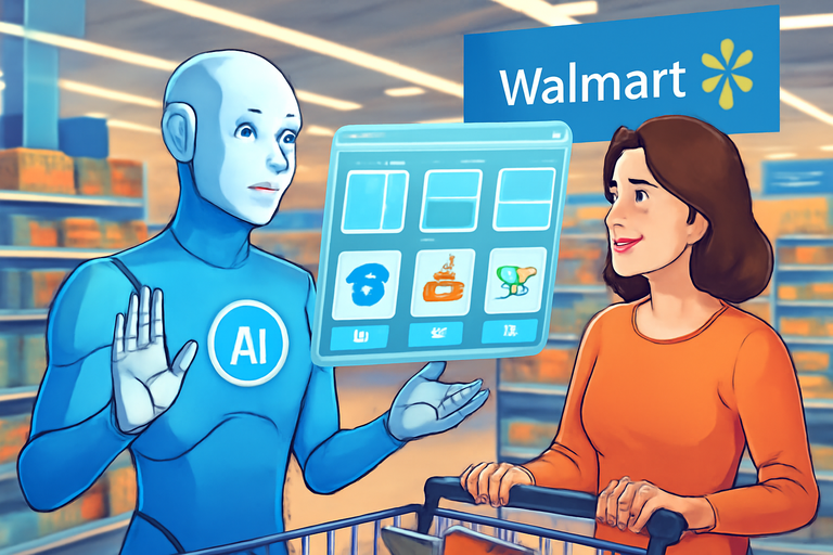 【美股動態】沃爾瑪聯手OpenAI,ChatGPT直購引爆股價
