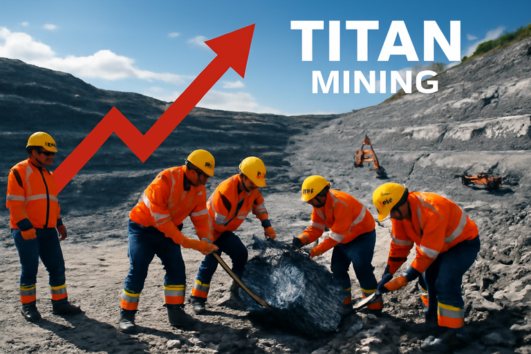 Titan Mining計劃生產石墨，股價飆升創歷史新高