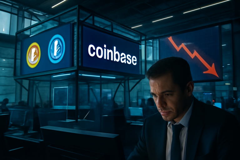 【美股動態】Coinbase空頭增長,市場信心動搖