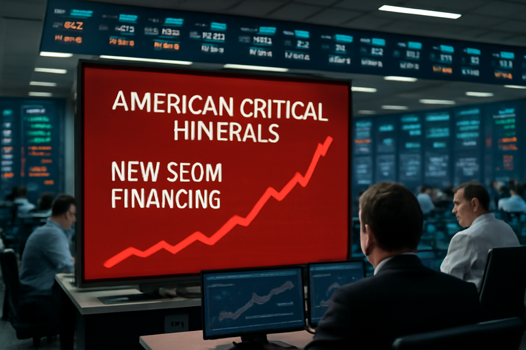 American Critical Minerals啟動600萬美元融資計畫