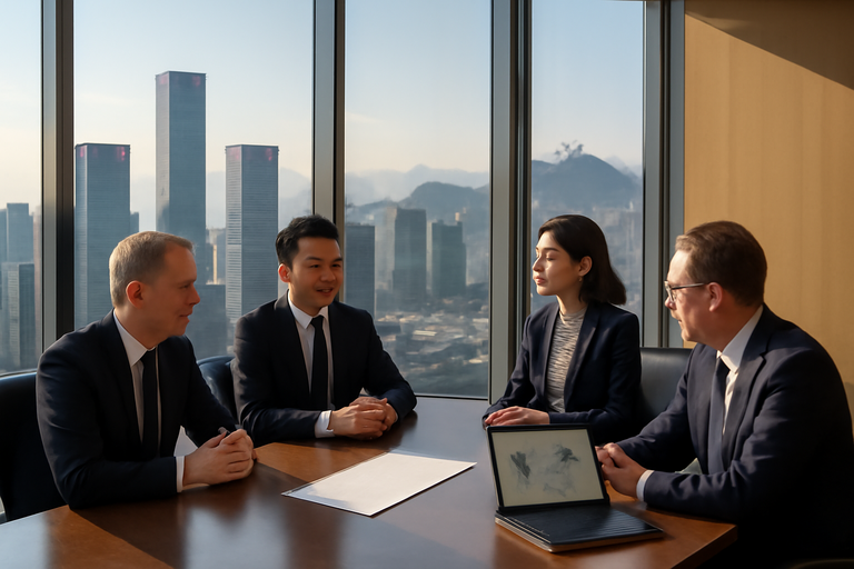 全球CEO會晤中國貿易談判代表,強調深化經濟合作